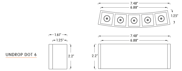 Undrop Dot Curve-SPSH-U
